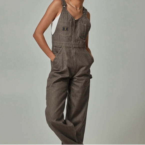 Lee x Brooklyn Circus Whizet Overalls Brown Selvage - Picture 1 of 8
